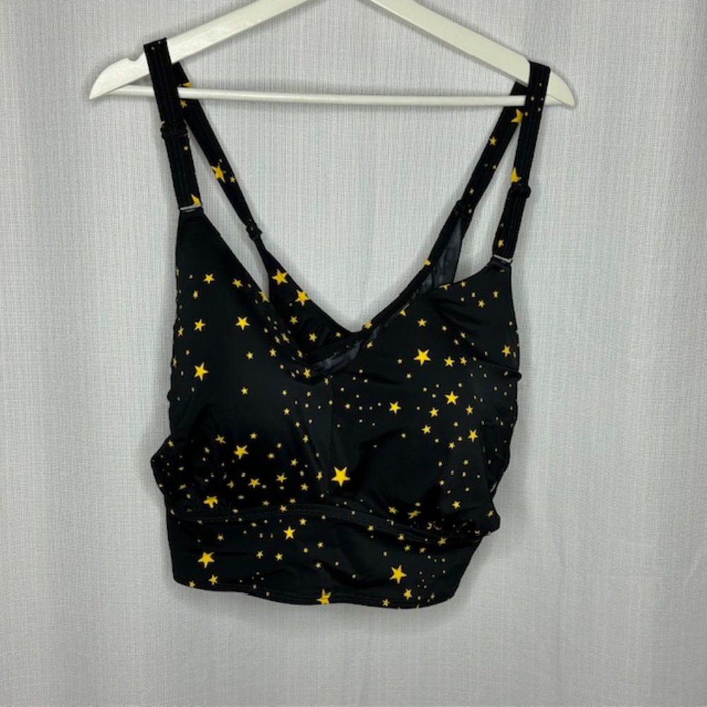 Torrid Black Gold‎ Star Clusters Bikini Top 5x DD/F